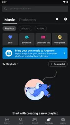 Anghami android App screenshot 3